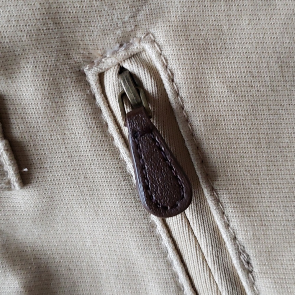 Talbot's heritage pants khaki tan size 24W. Heavy fabric. - Picture 5 of 13